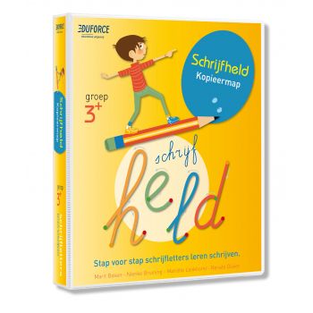 Schrijfheld Kopieermap, incl. handleiding