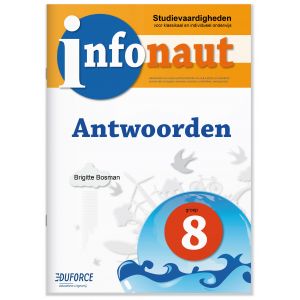 Infonaut Antwoorden groep 8 - studievaardigheden