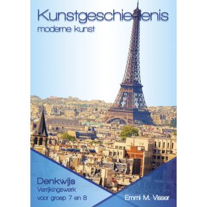Kunstgeschiedenis Moderne kunst - groep 7 en 8 (5 ex.)