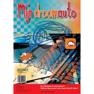 (1 ex.) Opdrachtposter: Mijn Droomauto
