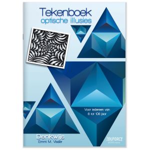 (1 ex.) Tekenboek optische illusies