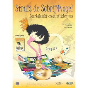Struis de Schrijfvogel - jaarkalender creatief schrijven